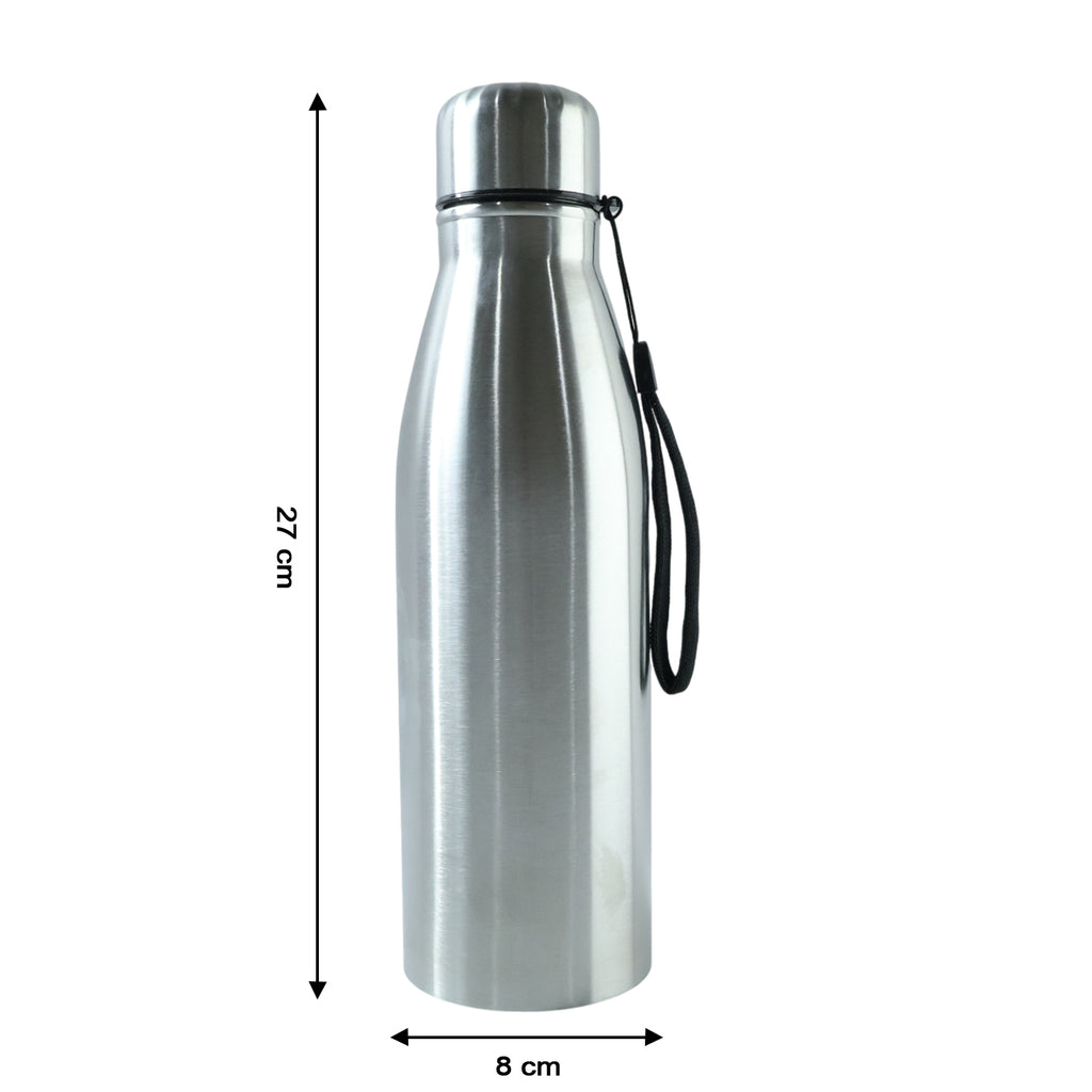 1000 Ml Stainless-steel Water Bottle (1 Pc)