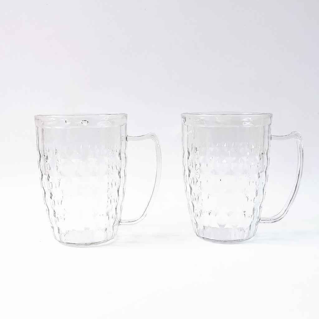 Apex Mocktail Mug Glass (2 Pc Set  400 Ml)