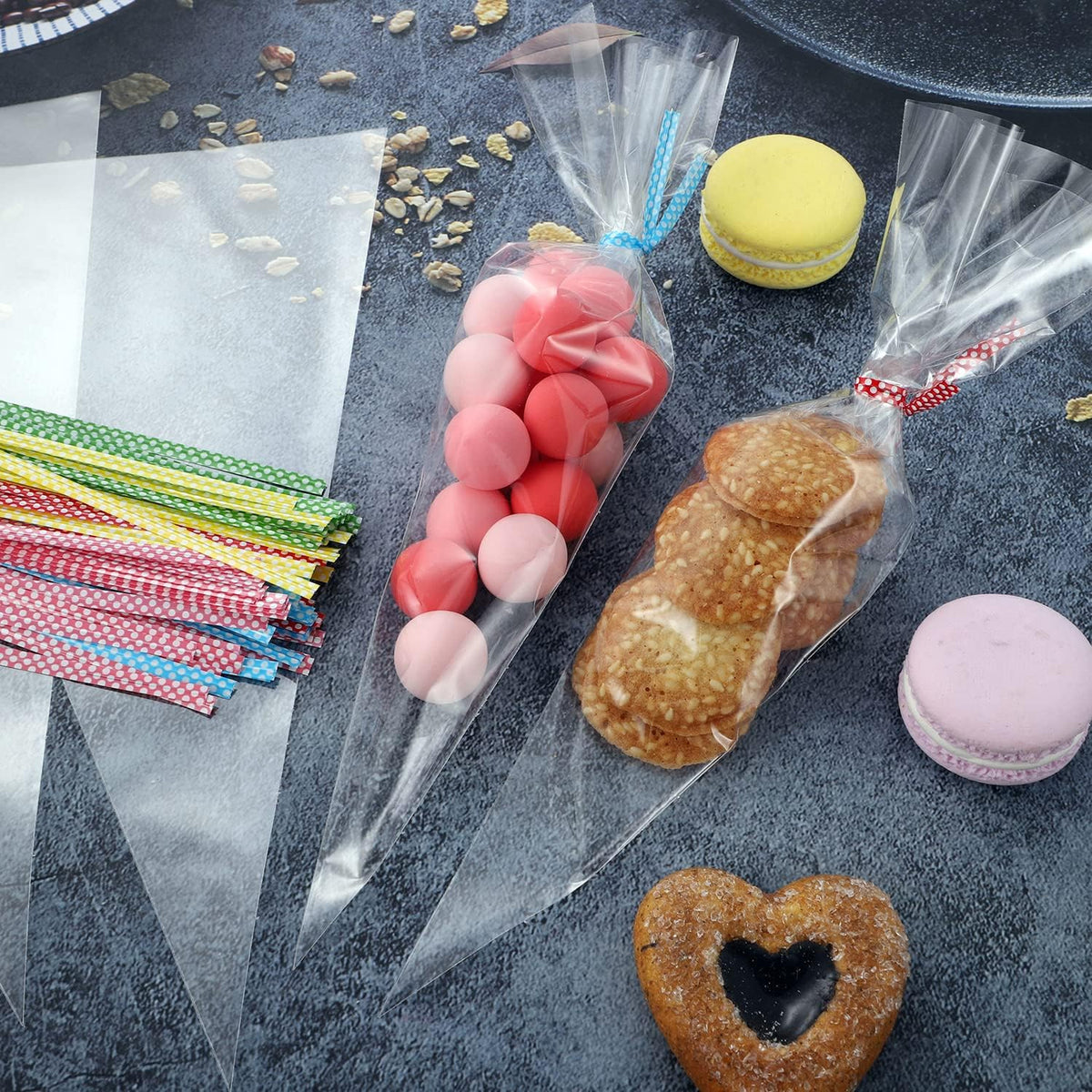 Disposable Piping Bags (100 Pcs Set  Small)