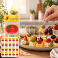 Double-pointed Wooden Toothpicks Set (20 Packets 1000 Pcs 6.5 Cm)