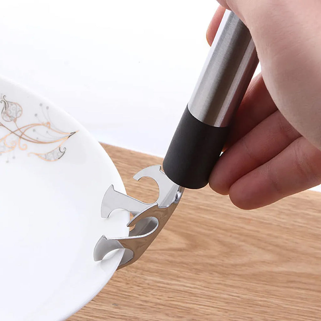 Multi-functional Stainless Steel Hot Pot Gripper Clamp  Pan Lifter Tool (1 Pc)