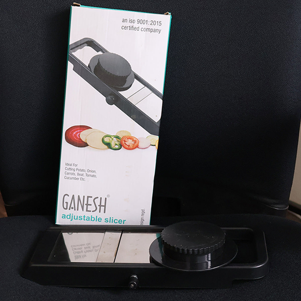 Premium Adjustable Vegetable  Fruit Slicer With Sharp Stainless Steel Blade