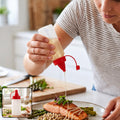 Reusable Plastic Squeeze Dispensing Bottle For Sauces And Condiments (1 Piece)
