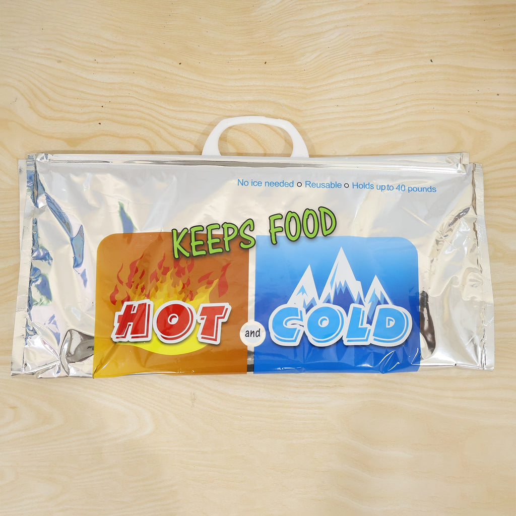 Big Hot  Cold Insulated Food Storage Bag For Grocery Picnic And Travel (1 Pc)