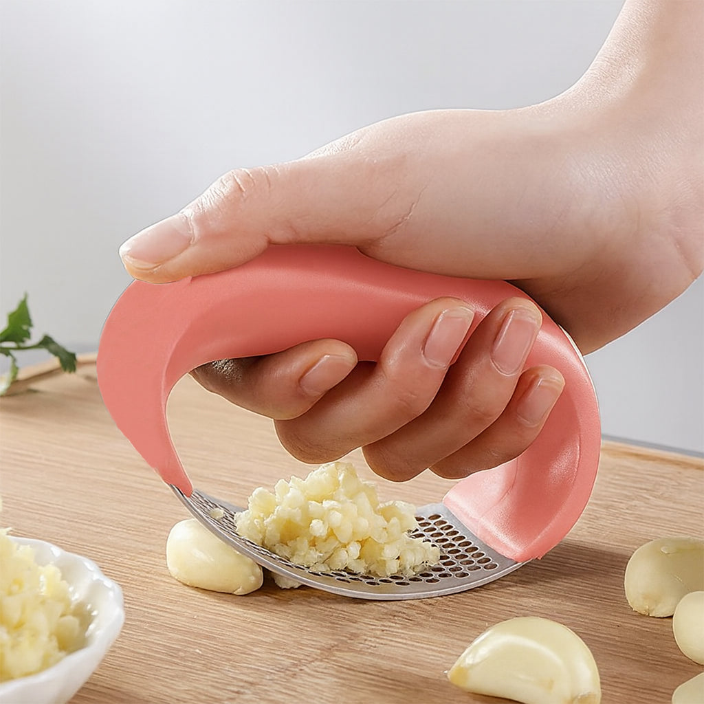 Supermom Premium Curve Garlic Press Crusher (1 Pc)