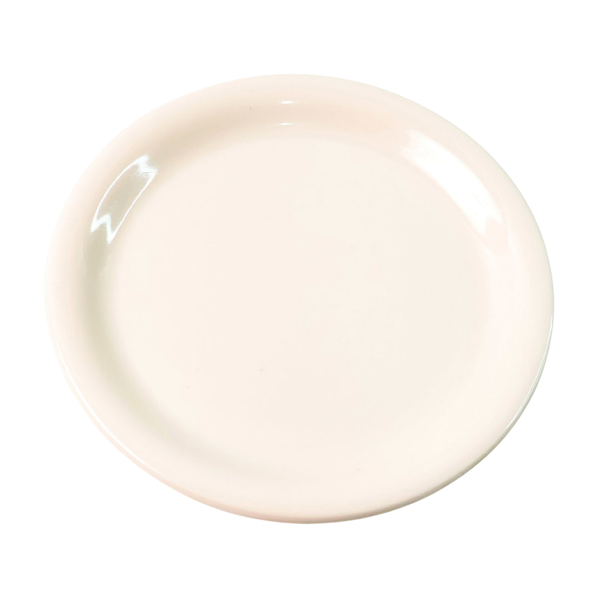 Plastic Round Dinner  Serving Plate  19 Cm (1 Pc)