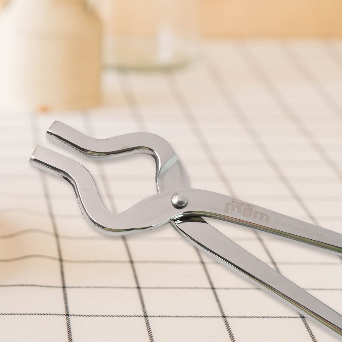 Supermom Stainless Steel Full Round Pincer