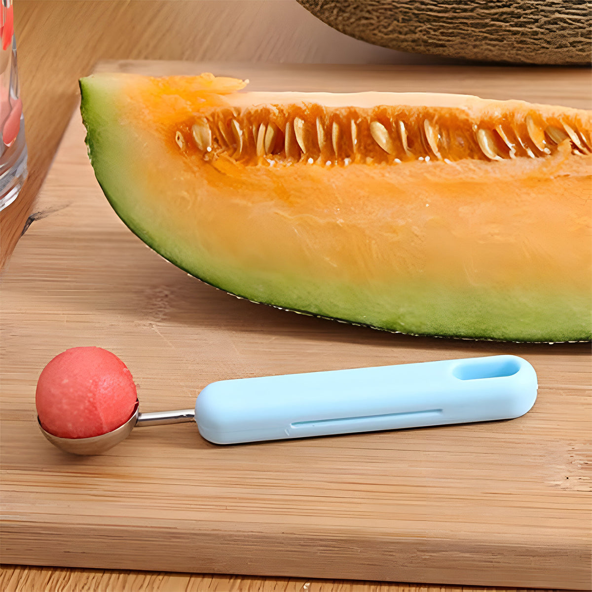 Multi-function Melon Baller And Fruit Cutter Set