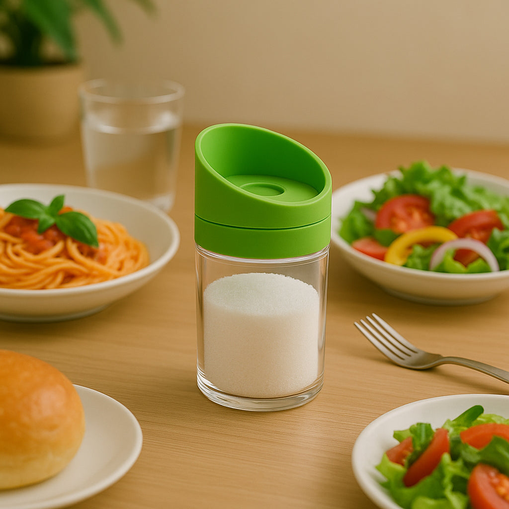 Apex Slant-lid Kitchen Storage Jar Set (2 Pc)