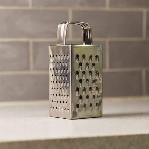 Supermom Premium 4-in-1 Stainless Steel Compact Grater And Slicer