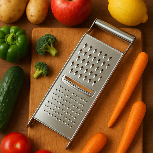 Apex Stainless Steel Grater  Slicer (3 In 1)