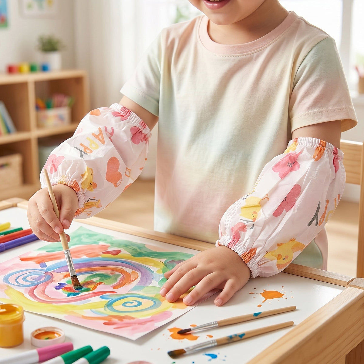Waterproof Arm Sleeves  Protects Arms  Clothes During Cleaning