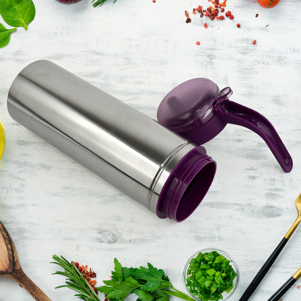 Apex 1000ml Approx. Stainless Steel Oil Pourer (1 Pc)
