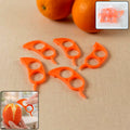 Multipurpose Plastic Orange Peeler Tool (5 Pc)