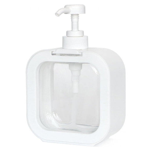 Snap Sink Dispenser Plastic Clear Empty Pump Lotion Bottles (1 Set)