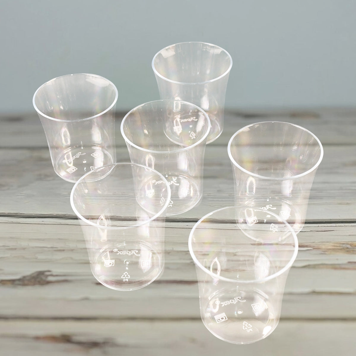 Apex Welcome Plastic Glass Set For Daily Use  Set Of 6