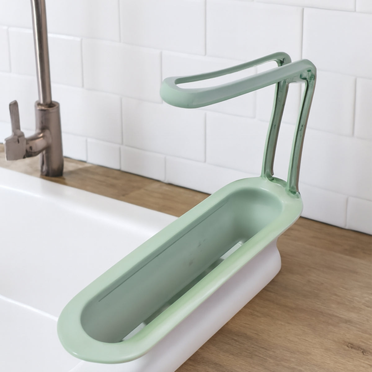 Plastic Telescopic Sink Storage Rack