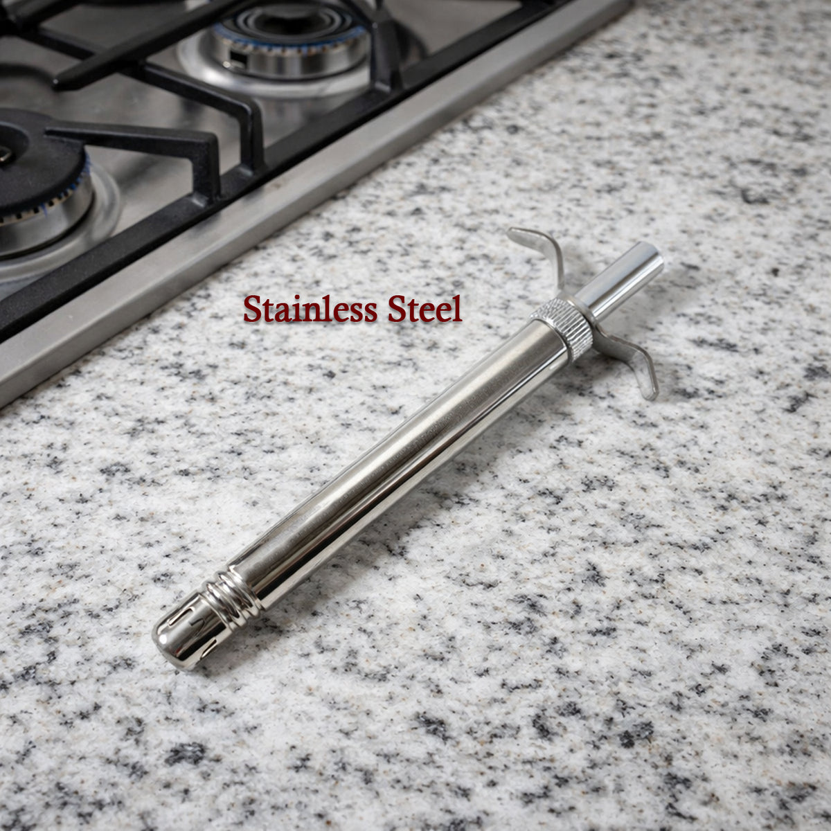 Manual Stainless-steel Gas Stove Spark Lighter (1 Pc)