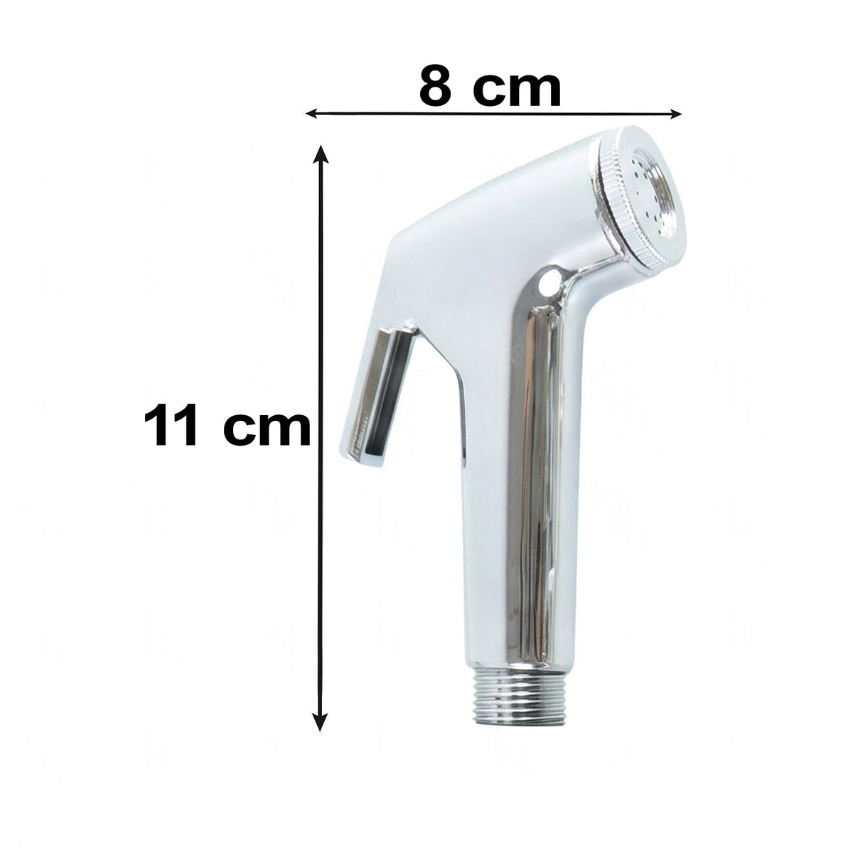 Flexible Shower Hose Pipe With Handheld Spray Head For Bathroom Cleaning (1 Pc)