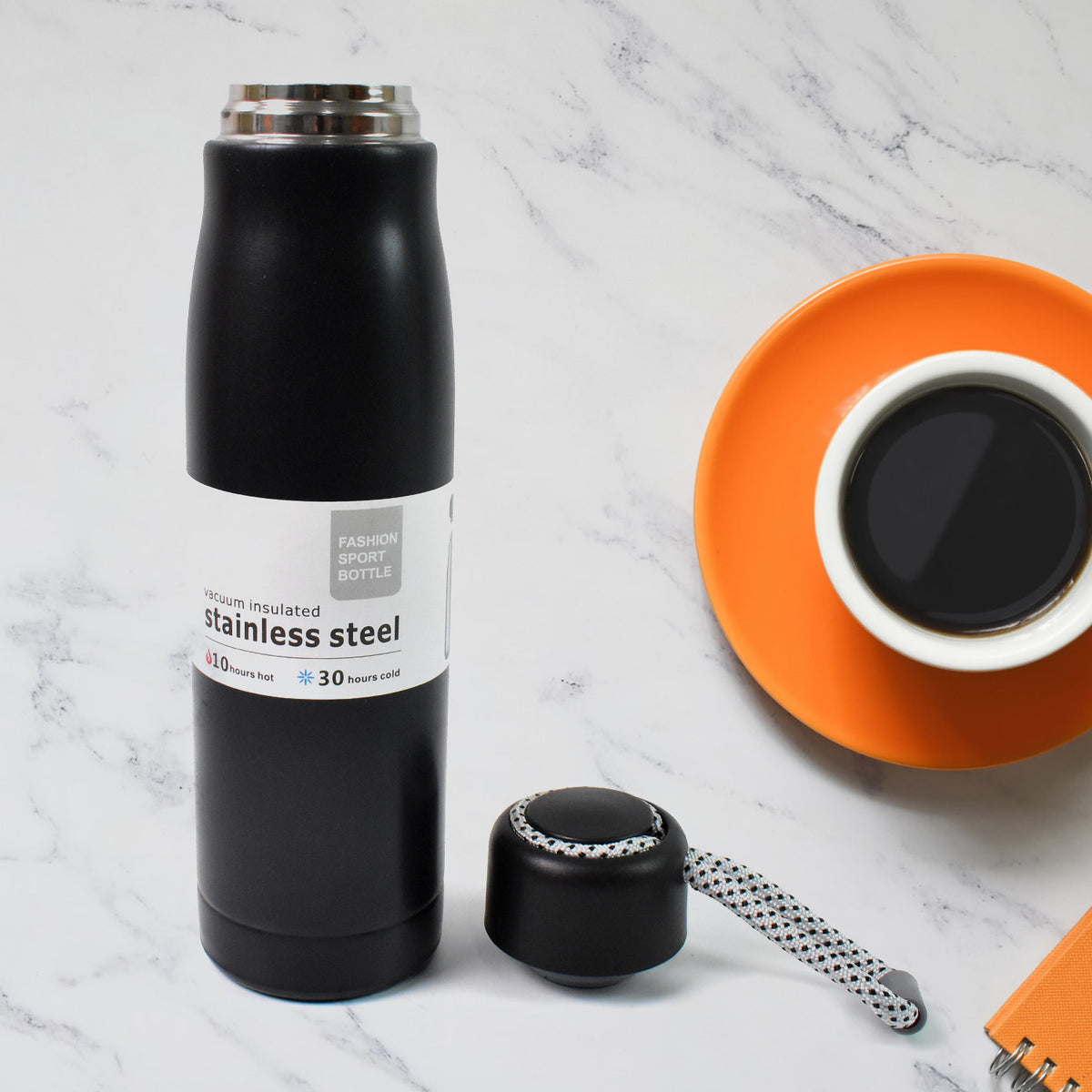 Double Wall Vacuum Insulated Water Bottle (550 Ml)