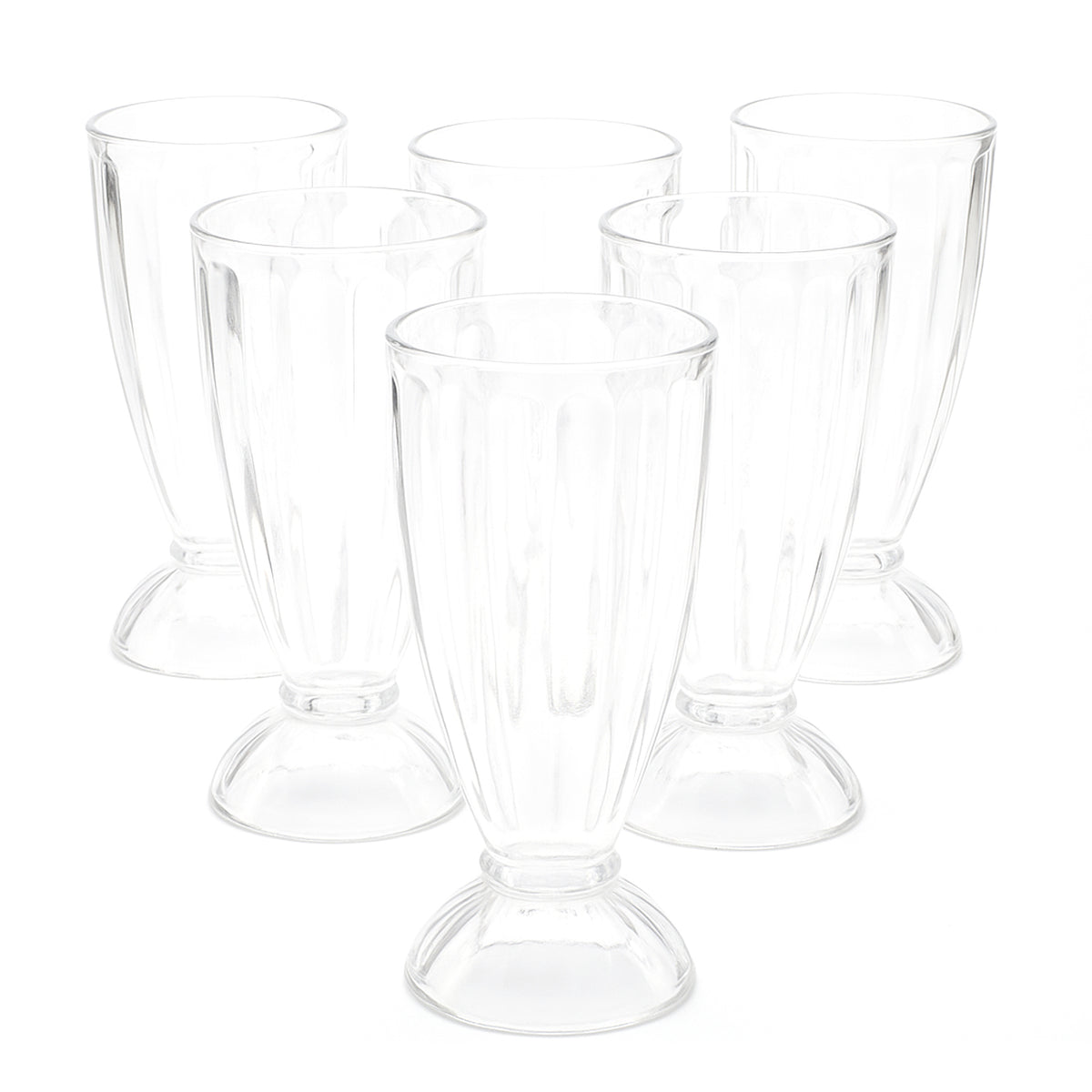Apex Premium Dessert  Falooda Glasses (Approx 400ml  6 Pc)