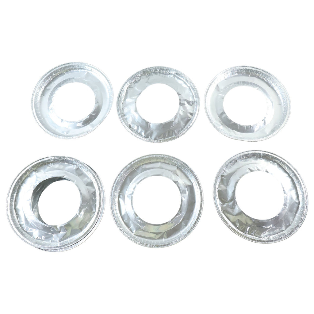 Plastic Gas Stove Burner Cover Liners For Kitchen Cleaning And Hygiene (10 Pc)
