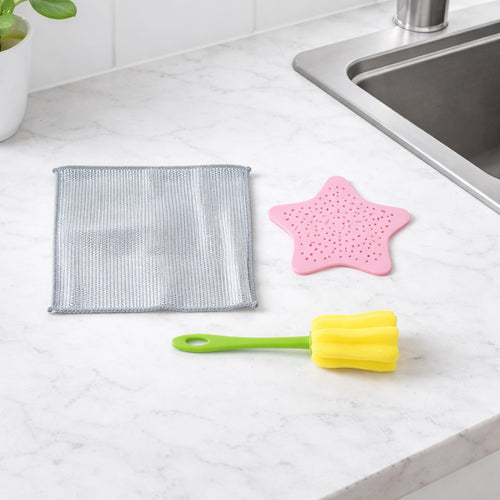 3 In 1 Kitchen Cleaning Combo Set