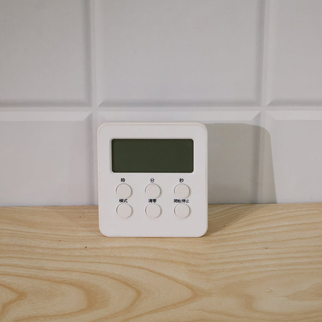 Large Screen Digital Kitchen Timer Machine With Clock And Easy Controls (1 Pc)