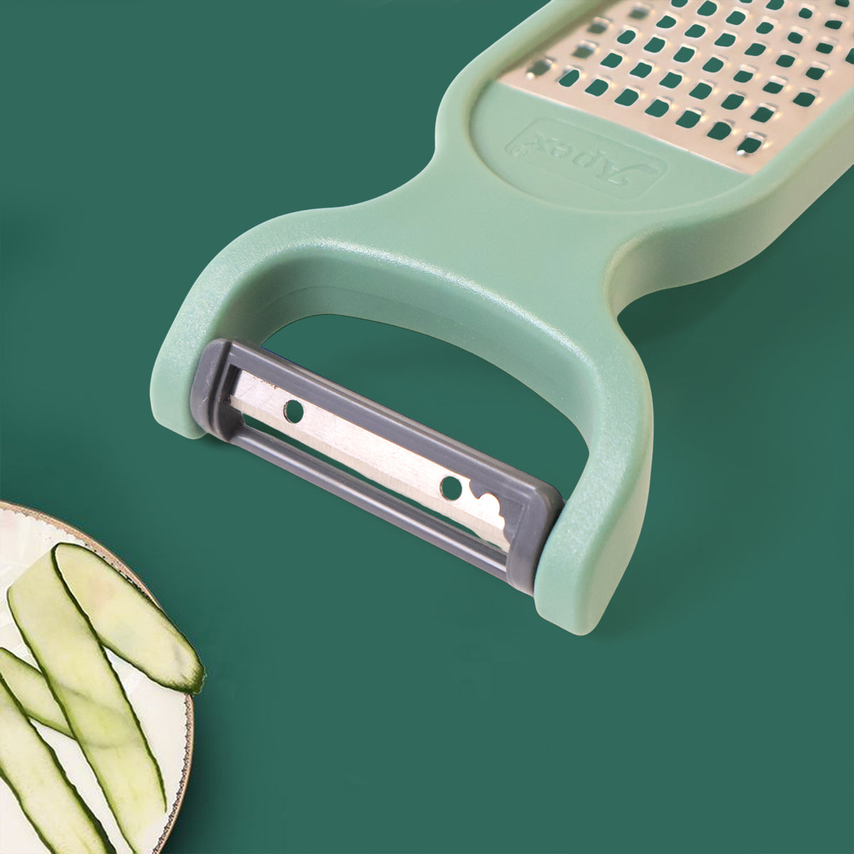 Apex 2-in-1 Vegetable Grater  Peeler Combo Tool