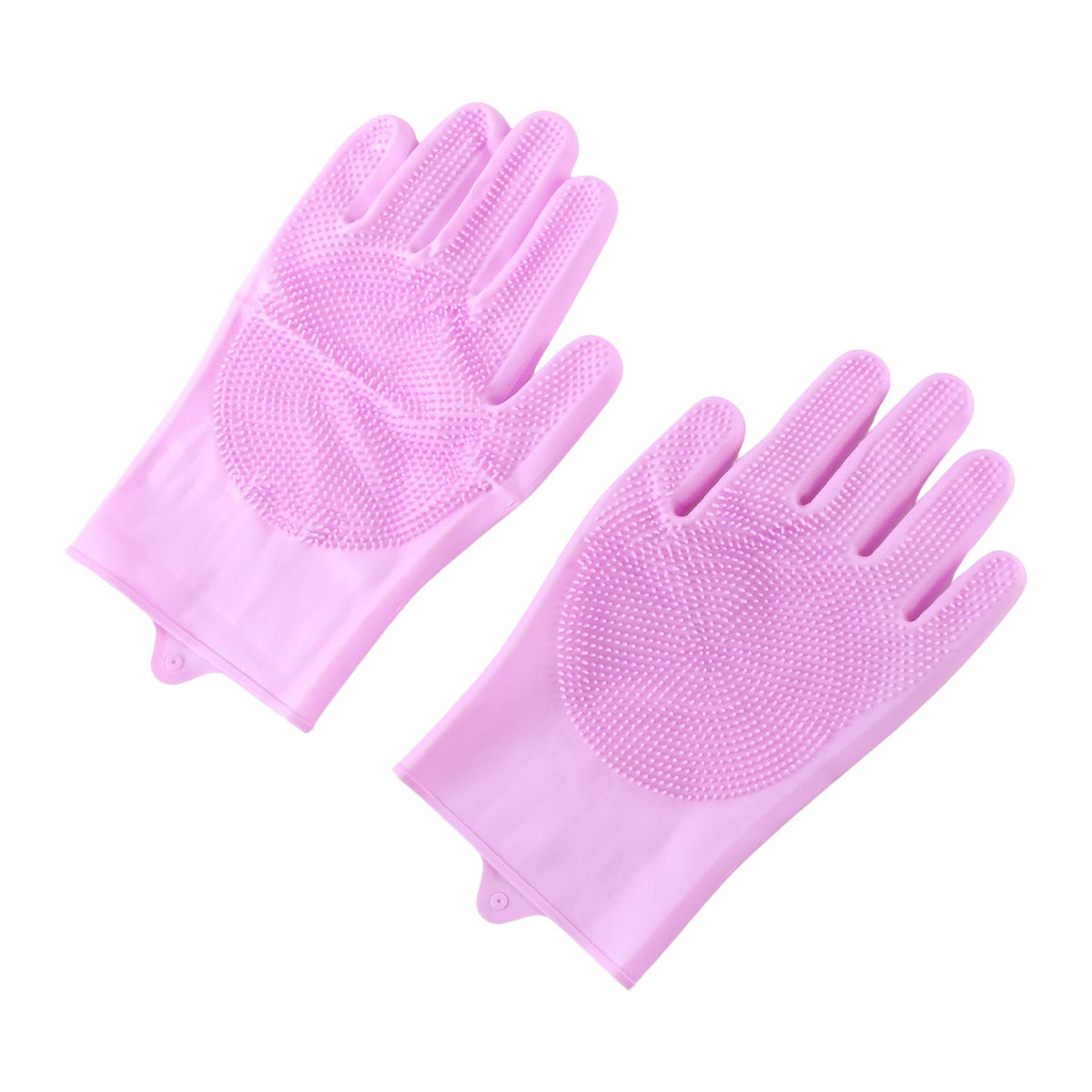 Multipurpose Reusable Scrubber Cleaning Gloves For Dishes And Kitchen (1 Pair)