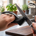 Handheld Manual Pull Through Knife Sharpener For Kitchen Cutting Blades (1 Pc)