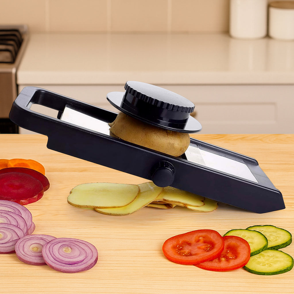 Premium Adjustable Vegetable  Fruit Slicer With Sharp Stainless Steel Blade