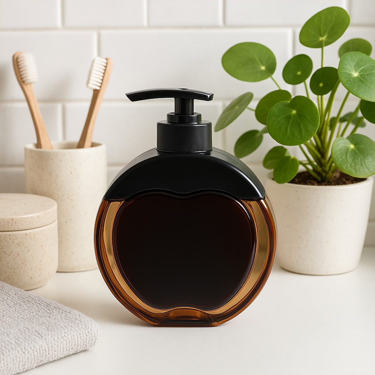 Refillable Liquid Soap Dispenser (350 Ml Approx)