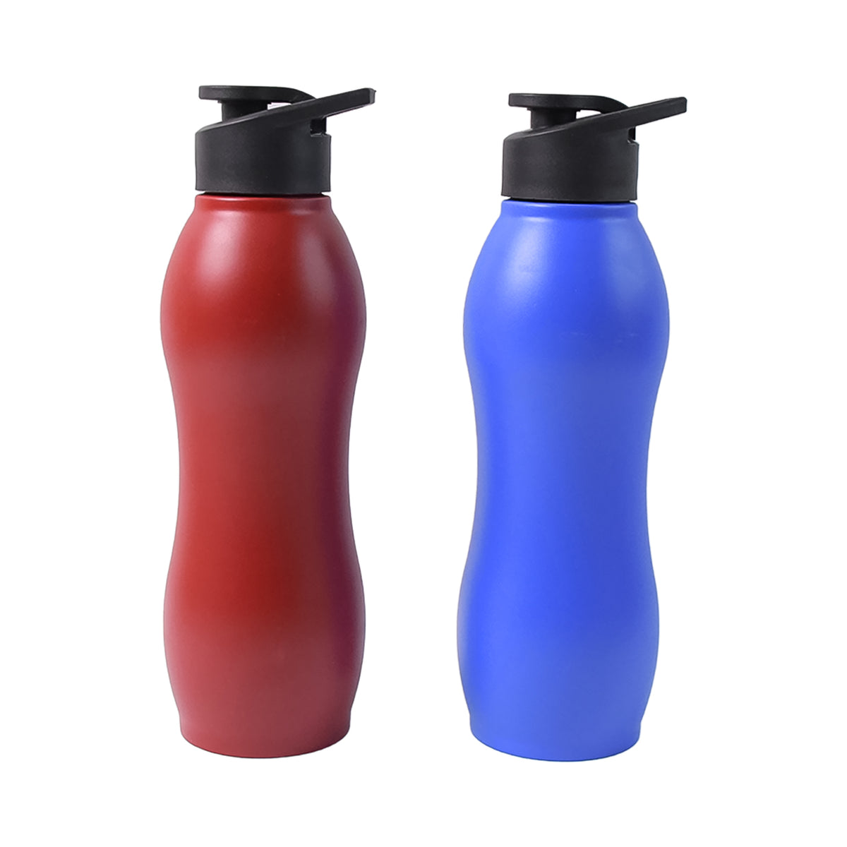Stainless Steel Water Bottle (1000ml  Mix Colour  1 Pc  Matte)